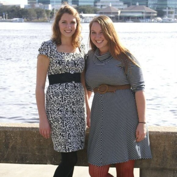 Forever 21 Black & White Floral Dress - Picture 9 of 9